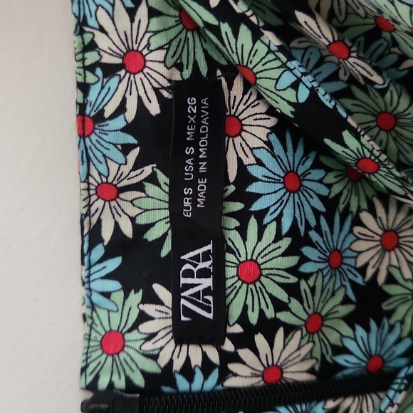 Zara Puffed Sleeve Daisy Dress - Picture 6 of 7